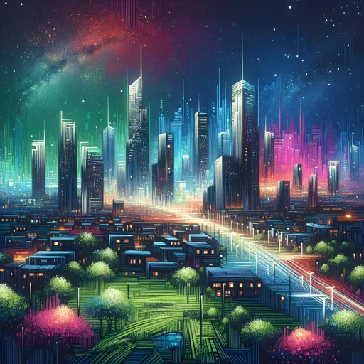 Illustration of Alexander at night