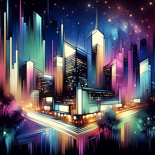 Illustration of Split at night