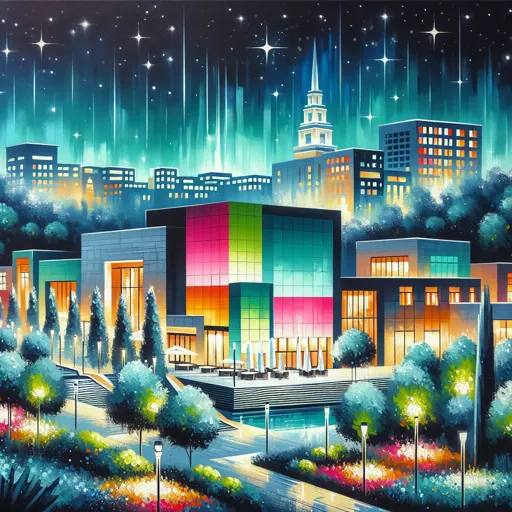 Illustration of Temecula at night